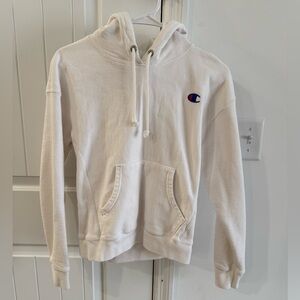Women’s Champion Reverse Weave White Hoodie